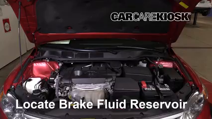 2016 Toyota Venza LE 2.7L 4 Cyl. Brake Fluid Check Fluid Level